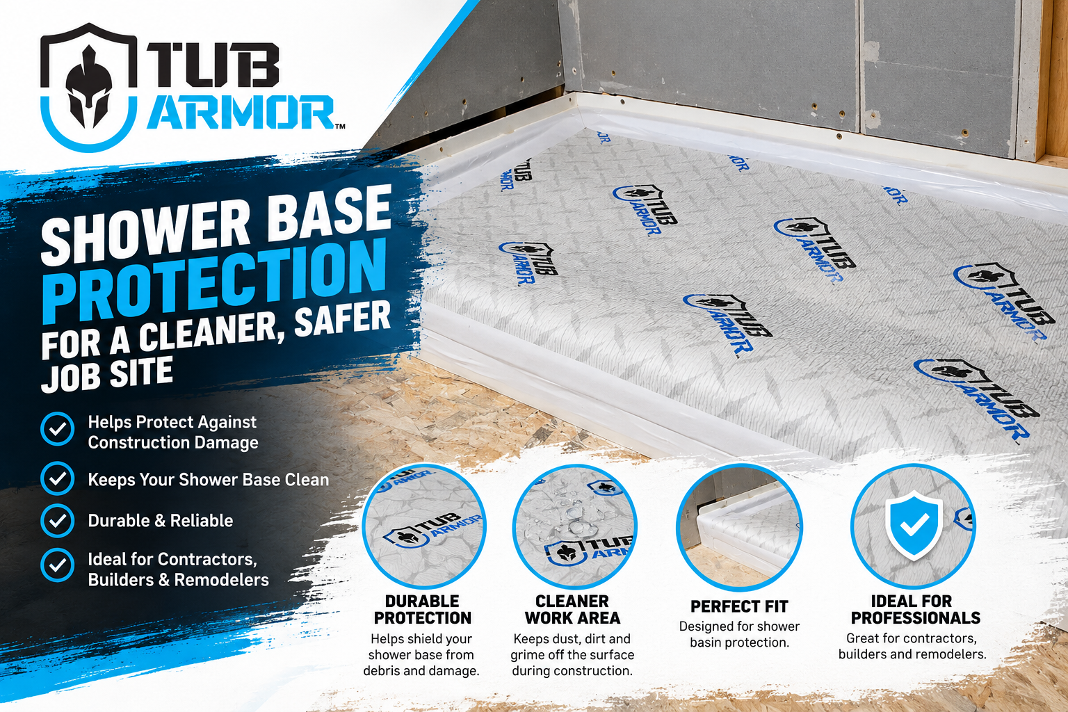 Shower Armor Protector for Sale A Guide for Contractors and Builders