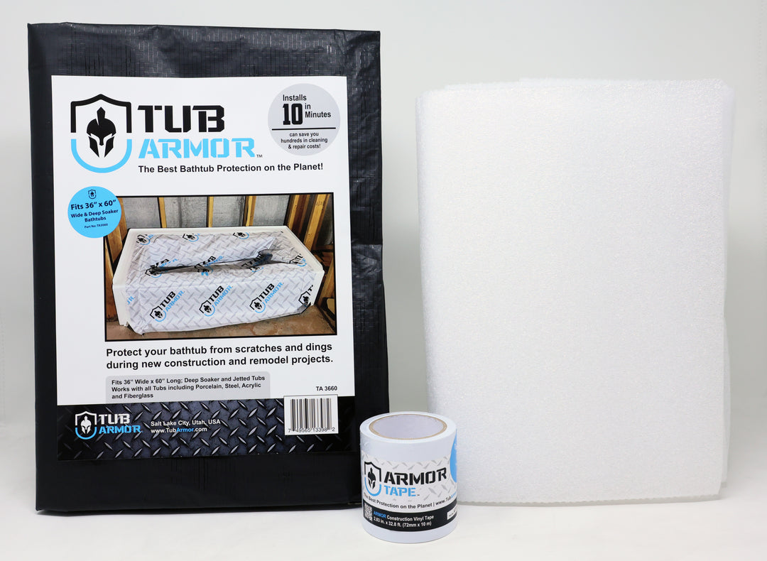 Ultimate Tub Cover, Bathtub Cover & Tub Protection for Contractors ...